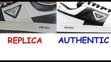 how to tell if prada sneakers are real or fake|Prada men's lace up shoes.